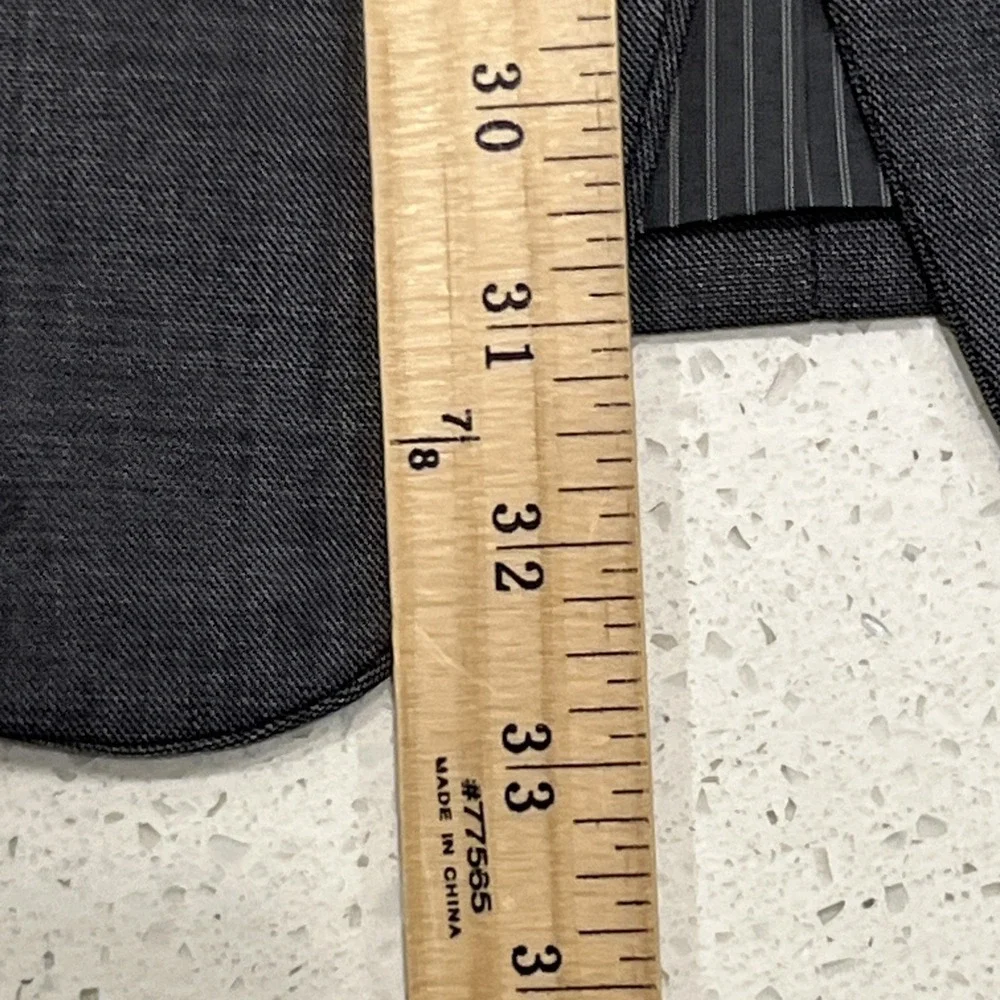 Banana Republic Blazer Mens 40L Gray Marzotto Tessuto Wool Extra Slim Fit Jacket